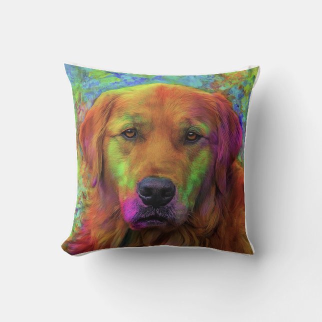 Friendly soul Throw Pillow (Front)