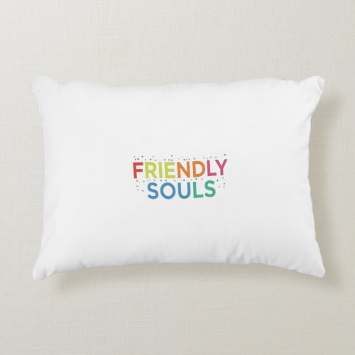Friendly Souls Accent Pillow
