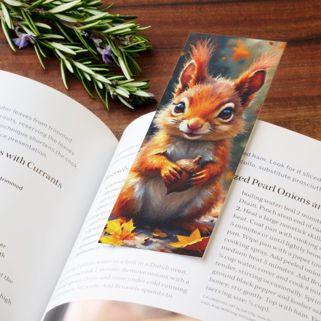 Friendly Squirrel Bookmarks (Book)
