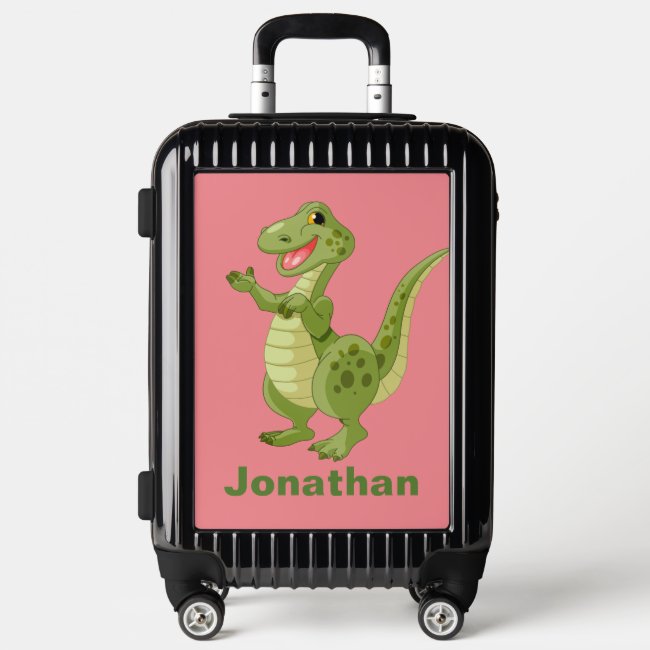Friendly T-Rex Dinosaur UGObag Carry-on Suitcase