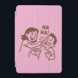 Friendly Tease iPad Mini Cover<br><div class="desc">A playful cartoon showing one friend teasing another—laughter and surprise in one fun moment!</div>