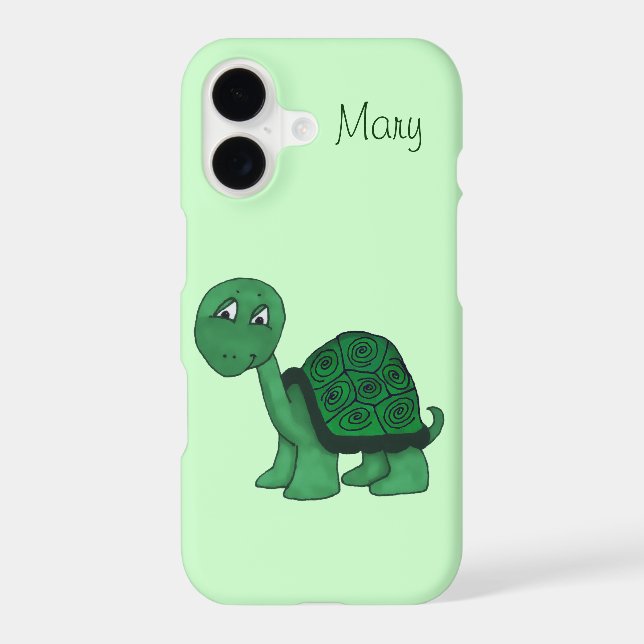 Friendly Turtle Iphone Case (Back)