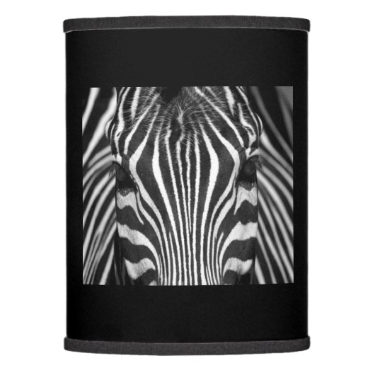 FRIENDLY ZEBRA LAMP SHADE (Front)