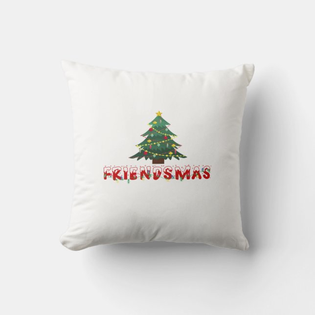 Friendmas Pillow (Front)