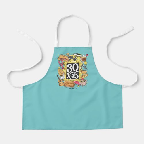 FRIENDS  30 Years Graphic Apron