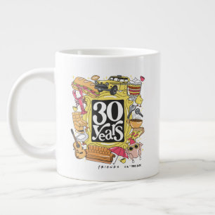 FRIENDS™ 30 Years Graphic Giant Coffee Mug