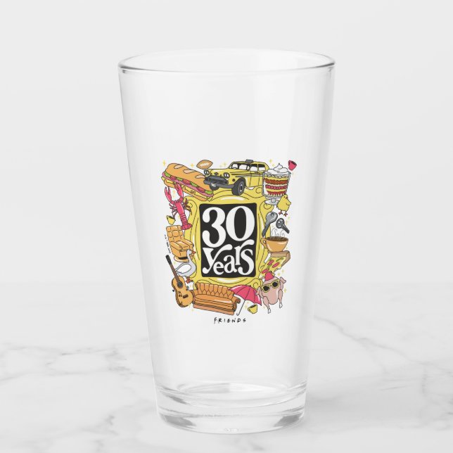 FRIENDS™ | 30 Years Graphic Glass (Front)