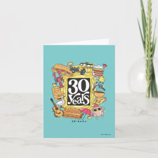 FRIENDS™ | 30 Years Graphic Note Card