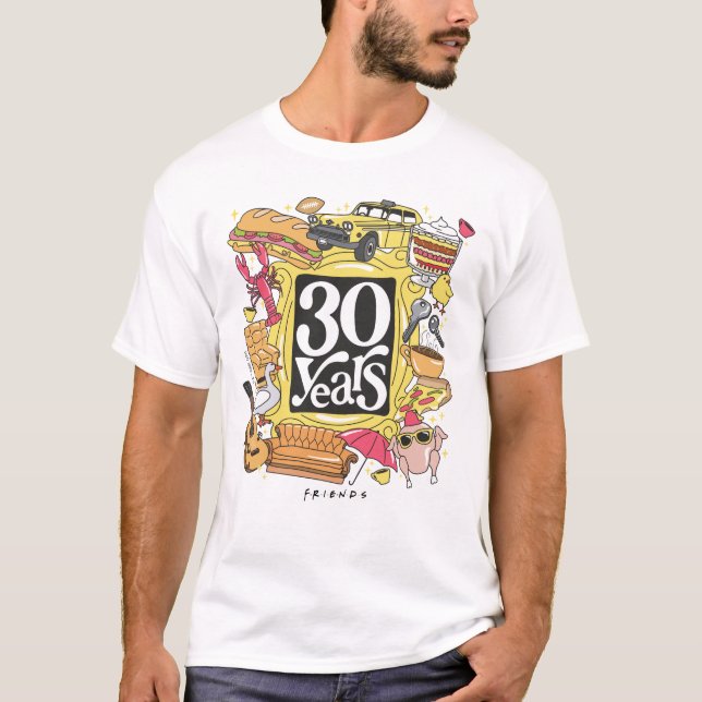 FRIENDS™ | 30 Years Graphic T-Shirt (Front)