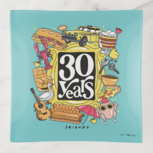 FRIENDS™ 30 Years Graphic Trinket Tray