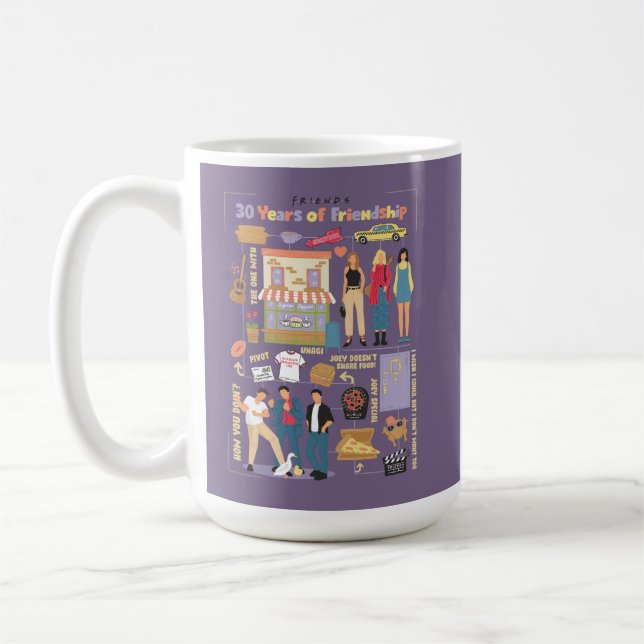 FRIENDS™ | 30 Years of Friendship Coffee Mug (Left)