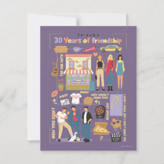 FRIENDS™ | 30 Years of Friendship Note Card