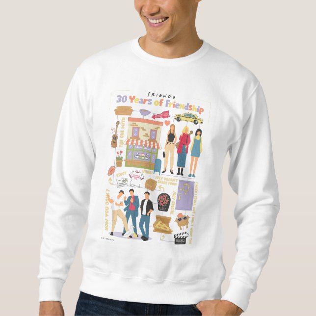 FRIENDS™ | 30 Years of Friendship Sweatshirt (Front)