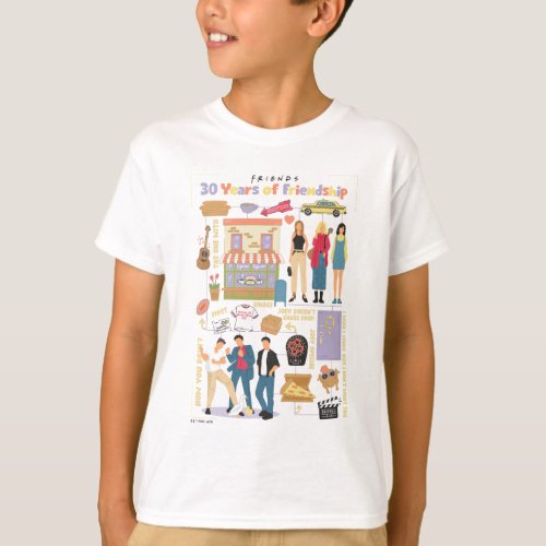 FRIENDS  30 Years of Friendship T_Shirt