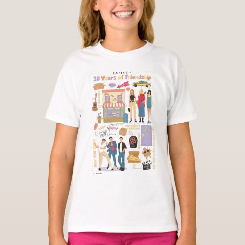 FRIENDS  30 Years of Friendship T_Shirt