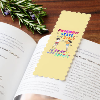 Friends Accessor Skate With Heart Soar With Spirit Bookmarks