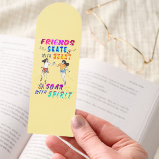 Friends Accessor Skate With Heart Soar With Spirit Bookmarks