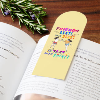 Friends Accessor Skate With Heart Soar With Spirit Bookmarks