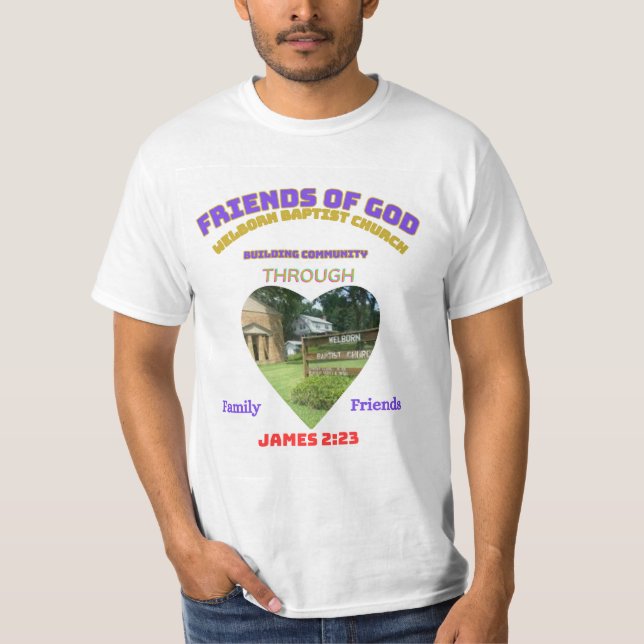 Friends and Family Day T-shirt (Front)