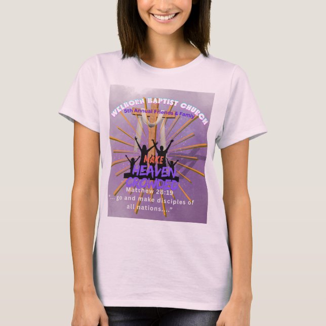 Friends and Family Day T-shirts (Front)