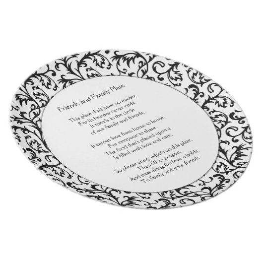 Friends and Family Plate (Right Side)