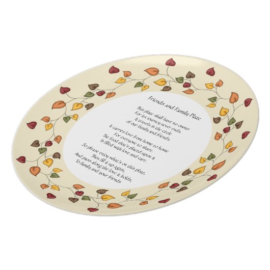 Friends and Family Plate (Left Side)