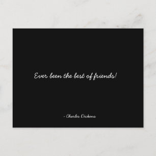 Friends and Friendship Quotable Postcard