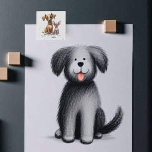 Friends - Animals Stone Magnet