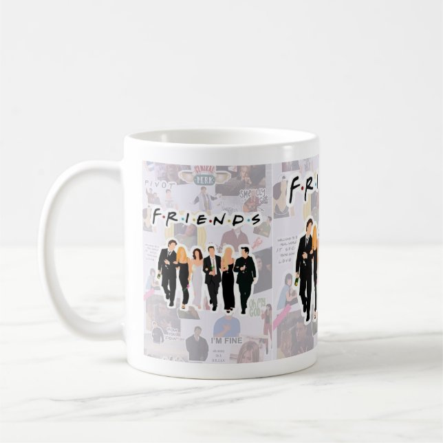 Friends Anime Theme Mug (Left)