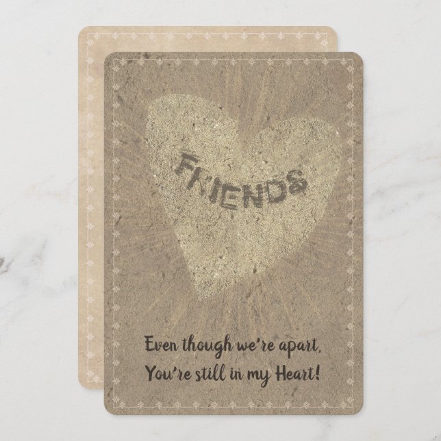 Friends Apart Holiday Card (Front/Back)