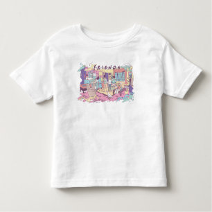 FRIENDS™   Apartment Cartoon Toddler T-shirt