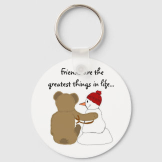 Friends Are The Greatest Keychain