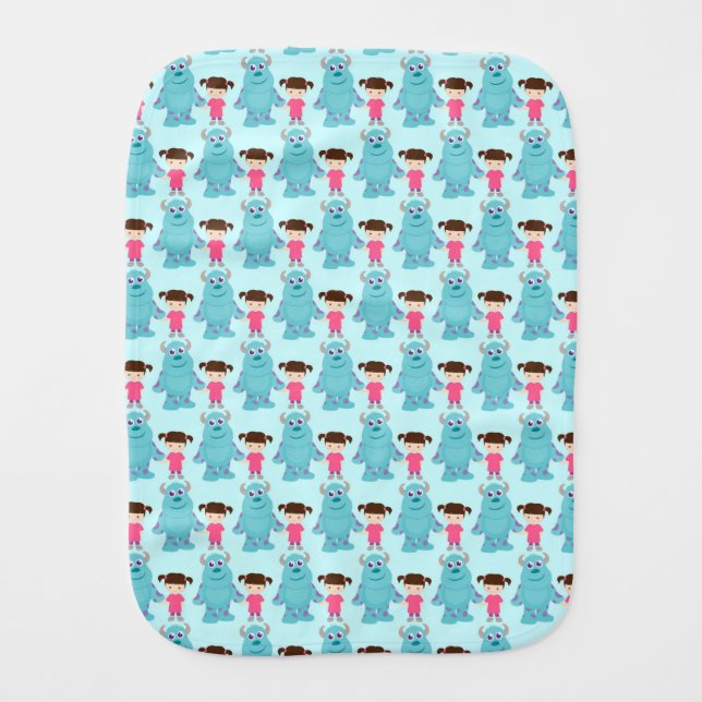 Friends Baby Burp Cloth (Front)