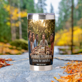 Friends Become Family Tumbler