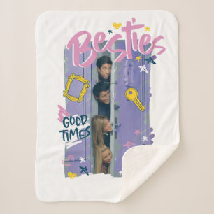 FRIENDS™ Besties Sherpa Blanket