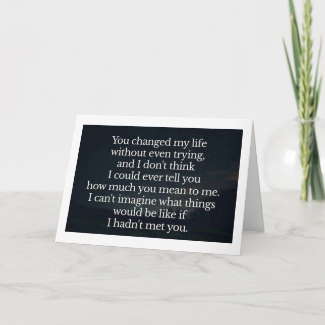 ****FRIEND'S BIRTHDAY CARD**** CARD (Front)