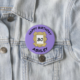 FRIENDS™ | Birthday Peephole Frame Button