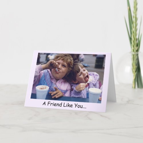 Friends Blast Greeting Card