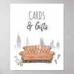 Friends™ | Bridal Shower Cards &amp; Gifts Poster at Zazzle