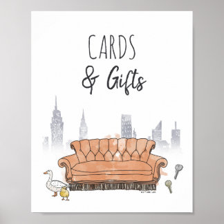 FRIENDS™ | Bridal Shower Cards & Gifts Poster