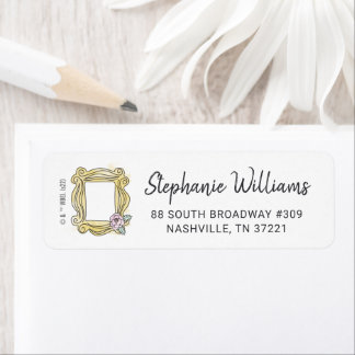 FRIENDS™ | Bridal Shower Peephole Frame Label