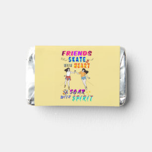 Friends Candy Skate With Heart Soar With Spirit Hershey's Miniatures