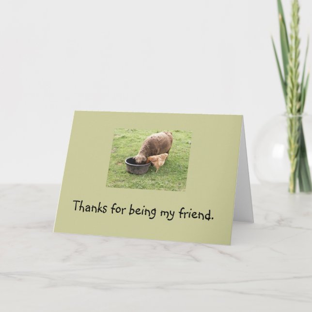 Friends Card (Front)