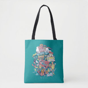 FRIENDS™ Cartoon Collage Tote Bag