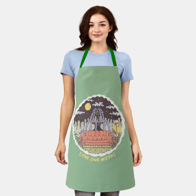 FRIENDS™ | Cartoon Fountain Apron (Worn)