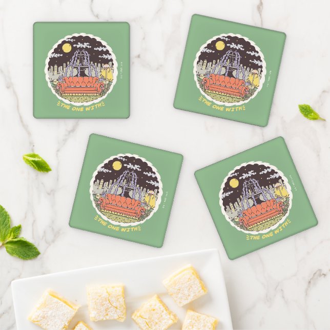 FRIENDS™ | Cartoon Fountain Coaster Set (In Situ)