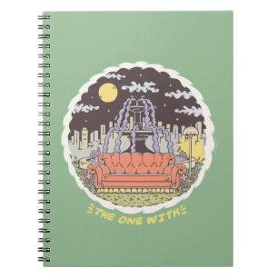 FRIENDS™   Cartoon Fountain Notebook