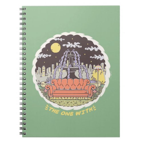 FRIENDS  Cartoon Fountain Notebook