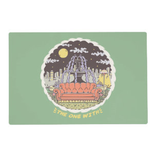 FRIENDS™ Cartoon Fountain Placemat