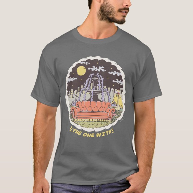 FRIENDS™ | Cartoon Fountain T-Shirt (Front)